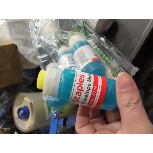 Staples 2 oz. Envelope Moistener, Blue, 4/Pack (ST160788-CCVS)