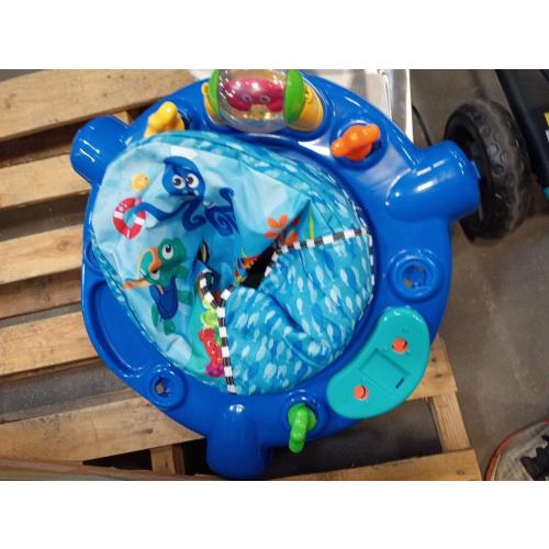 Baby Einstein Neptune's Ocean Discovery Activity Baby Jumper Activity Center, Ages 6 Months  , Max Weight 25 lbs., Unisex