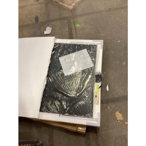 Hasipu Vanity Mirror with Lights, 28 x 20 LED Makeup Mirror, Light up Mirror with 10X Magnification and Phone Holder, USB Charging Port, Smart Touch 3 Colors Dimmable, 360° Rotation (White)