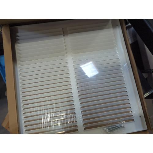 14x14 Return Air Grille(Duct Opening Size),Air Return Vent Cover,Flat Vent Cover,Rejillas De Aire Acondicionado Para Casa,Return Air Grilles,Outer Dimensions:15.75Wx15.75H(14W x 14H, Duct Opening)