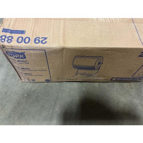 Tork 290088 Universal Single-Ply Hand Roll Towel, Natural, Pack of 6