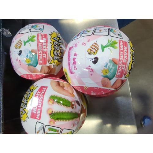 MGA's Miniverse Make It Mini Make It Mini Spring (3 Pack) - Spring, Seasonal, Easter, Blind Pack, DIY, Crafts, Activity, Resin Play, Replica Food, NOT Edible, Collectors, 8