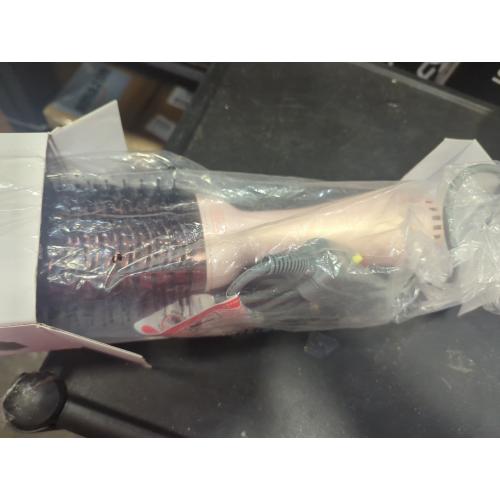 TYMO Pink Volumizer Hair Dryer Brush with Titanium Barrel, 1200W, 3 Speeds, Nylon Bristles, Ionic Technology, Salon Long-lasting Hairstyles, Hot Air Brush for Women, Designed for 120V USA Outlets