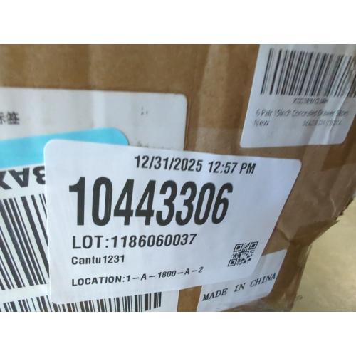 Undermount Concealed Soft Close Drawer Slides 15inch,6 Pairs Full Extension Drawer Glides Runners with Locking Device and Rear Mounting Brackets