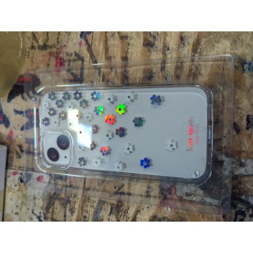 kate spade new york Defensive Hardshell Case for iPhone 13 Pro Max - Shock-Absorbent, Scattered Flowers