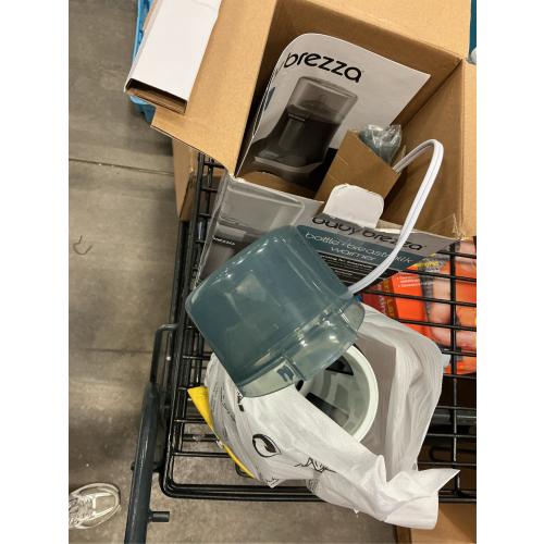 Baby Brezza Fast Baby Bottle Warmer - Baby Milk   Breastmilk Warmer Defroster – 2 Unique Temperatures for Breastmilk   Formula - Universal Fit for All Bottles, Bags   Jars