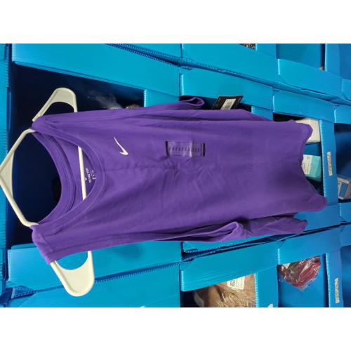 Nike Women's Dry High Neck Tank-purple-2xl