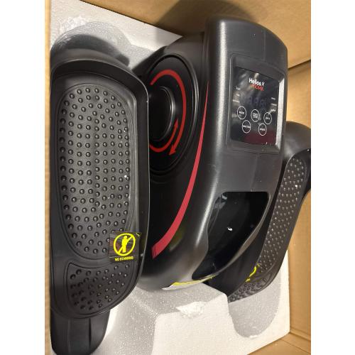 Helios move Under Desk Elliptical Machine, Electric Seated Pedal Exerciser, Mini Elliptical Machines for Seniors, LCD Display Monitor, Remote Control, Leg Exerciser for Home