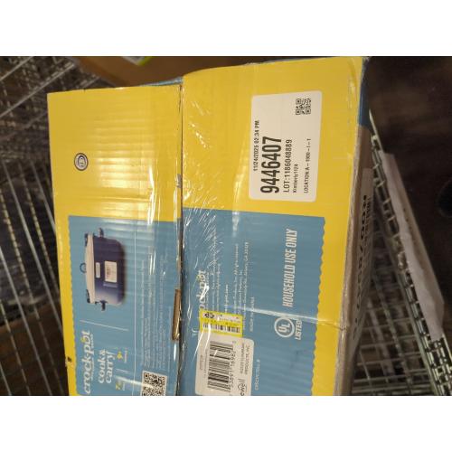 Crock-Pot 7qt One Touch Cook and Carry Slow Cooker - Blue