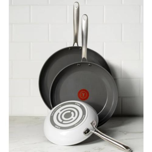 T-fal Ceramic Non-Stick Frypan Set, 3-piece