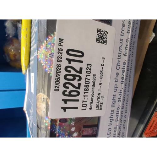 1332 LED 132FT Christmas Lights with 296 Drops, 12 Modes Dimmable Multicolor Outdoor Hanging Lights with Timer Memory, Waterproof Curtain Lights for Home Bedroom Indoor Tree Window Roof Fence Wedding