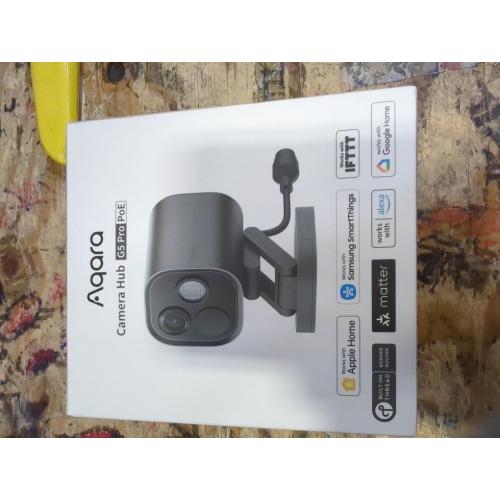 Aqara 4MP Camera Hub G5 Pro WiFi, True Color Night Vision Security Camera Outdoor, 2.4/5Ghz WiFi, HomeKit Secure Video, Thread Border Router, Local Detection, Thread/Zigbee, Supports Alexa,Google Home
