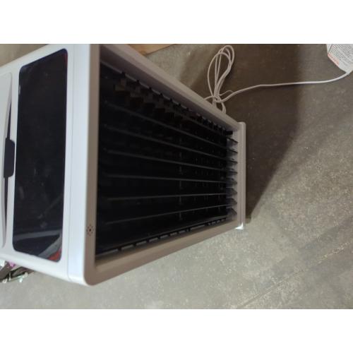 Windowless Air Conditioner w/4 Modes& 3 Speeds, Waterless Alert, 2.4-Gal Tank for 20H Cooling, 12H Timer, 2 Ice Pack,Remote, 70° Auto Swing Evaporative Air Cooler, Portable AC Unit for Bedroom