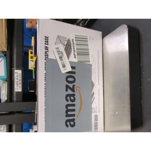 Acrylic Display Case for Figures Dustproof, Clear Display Box with Building Base, Collection Bricks Storage Blocks Aciton Figure Showcase(Black)