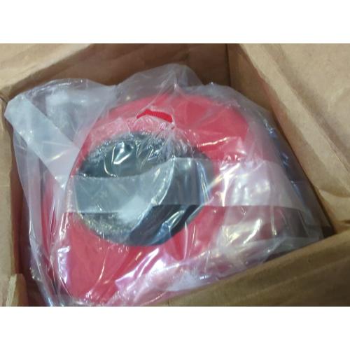 9FT Solar Umbrella 32 LED Lighted Patio Umbrella Table Market Umbrella w/Tilt and Crank, UV-Resistant Outdoor Umbrella for Pool, Garden, Deck, Red