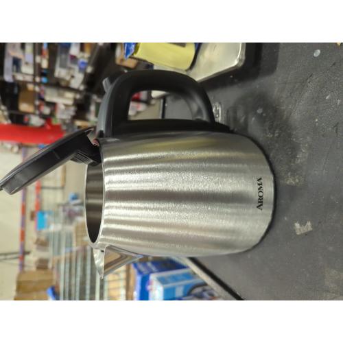 Aroma 1L Electric Water Kettle - Stainless Steel