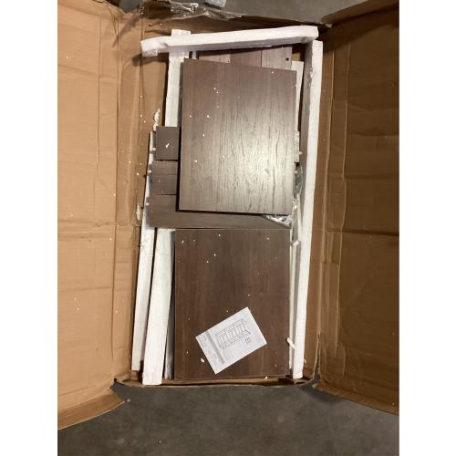 IRIS 11.52-in D x 15.76-in W x 34.63-in H 3-Tier Wood Decorative Shelving Unit