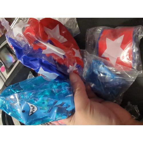 Fun Express Shark and USA MINI Beach Ball - Toys - 10 Pieces