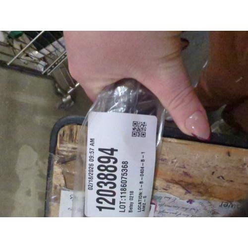 Aluminum Floor Transition Threshold Strip, Door/Carpet/Tile/Threshold Reducer, Doorway Edge Trim for Laminate Floor Mat Carpet and Vinyl Tile (Black, 36Inch)