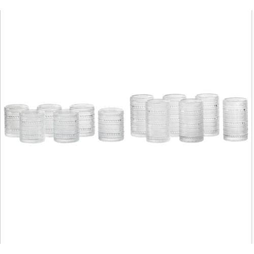 Jupiter by Fortessa DOF and Beverage Glass, Set of 12