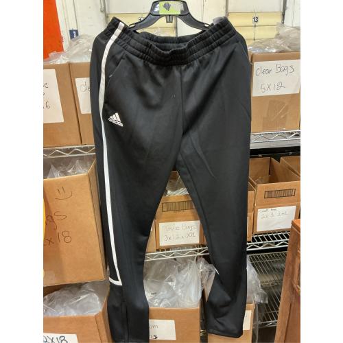 size MT. Adidas Women's UTL Warm up Pant-black/white-mt