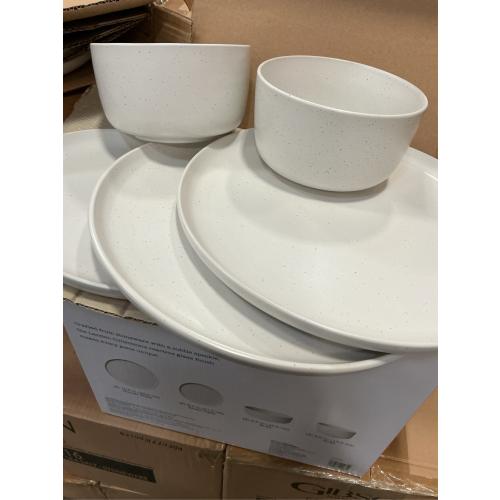 Our Table Landon 16-Piece Dinnerware Set in Sea Salt