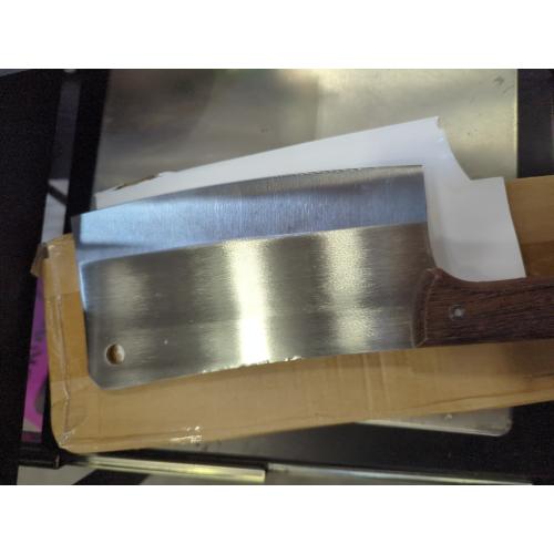 ZENG JIA DAO Meat Cleaver, 7'' Chinese Chef's Kitchen Small Bone Chopping Knife, Heavy Duty Butcher Knife, Full Tang Wengewood Handle chopper, German Stainless Steel, 2025 Chef Gift