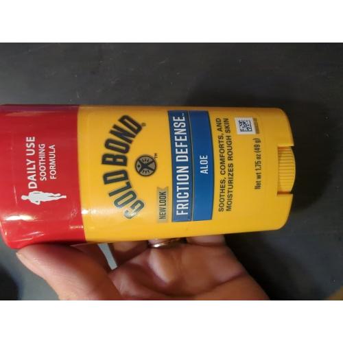 1 Pack Gold Bond Chafing Defense Anti-Friction Formula, Unscented 1.75 oz (49.6 g)