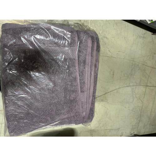 Nestwell Hygro Cotton Solid Bath Sheet in Purple Ridge- set of 3