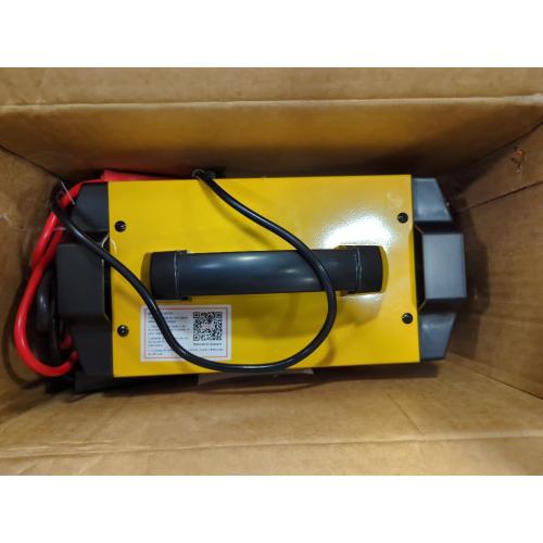 Yellow 12V 24V Car Battery Charger Heavy Duty, 0-15A Automatic Battery Maintainer, Smart Trickle Charger with Auto Shutoffs, Repair, Winter Mode, for Automotive Car Truck Motorcycle RV AGM Deep Cycle