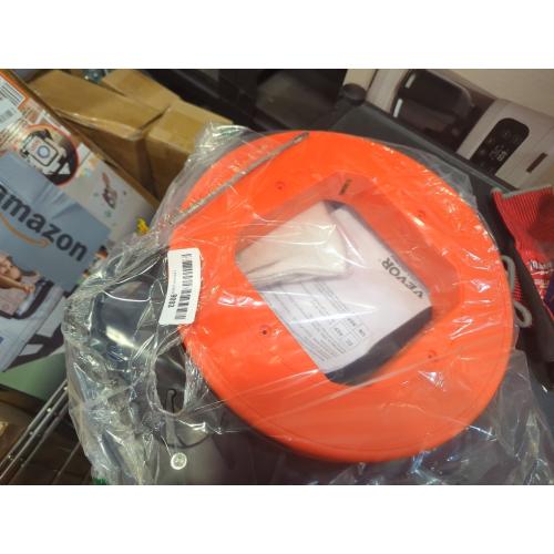 VEVOR Fish Tape, 100-foot, 1/4-inch, PET Wire Puller with Optimized Housing and Handle, Easy-to-Use Cable Puller Tool, Flexible Wire Fishing Tools for Walls and Electrical Conduit, Non-Conductive