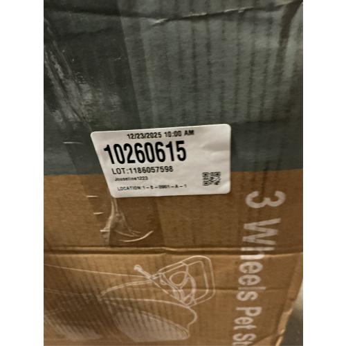 Sweetcrispy Pet Stroller for Dogs and Cats | Foldable, Lightweight, and Durable | Ideal for Small to Medium Pets | Includes Storage Basket and Cup Holders