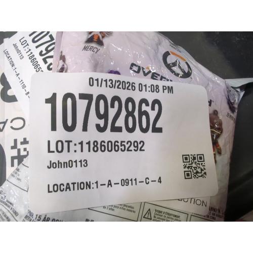 UCC Distributing Overwatch Clip On Hanger Keychain, Multicolor, 3 Piece