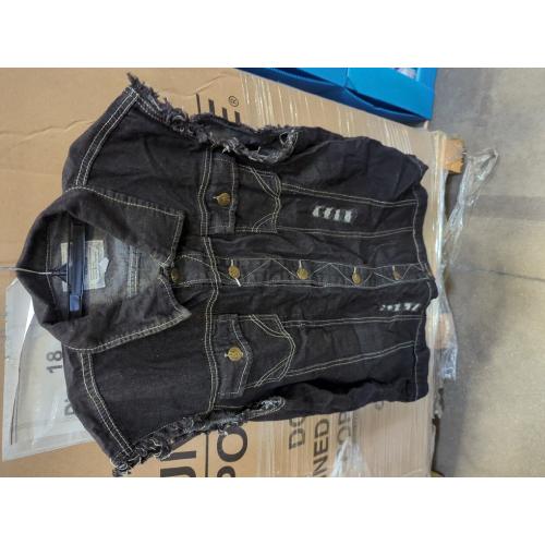 Men's 6XL Denim Vest,Sleeveless Jacket Slim Fit Vintage Casual Ripped Summer Jean Vest for Men