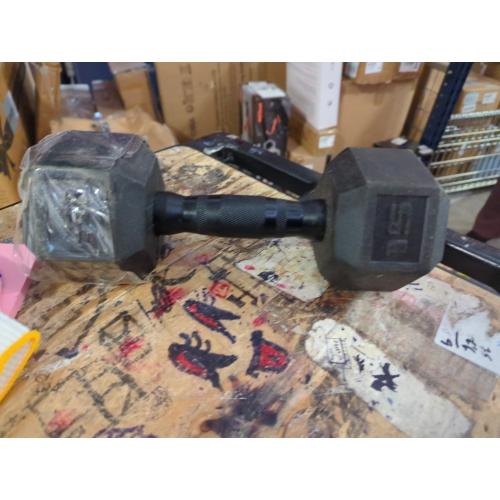 CAP Barbell Coated Hex Dumbbell Weight - Single | 10-120 lbs | Multiple Options