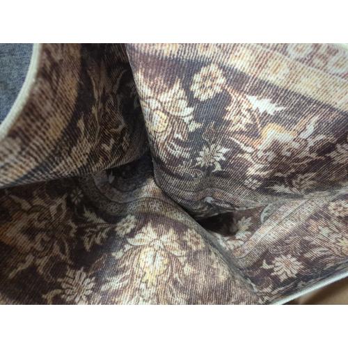 8x10 Machine Washable Rugs Brown Hallway Large Area Rug Indoor Accent Rug Floral Low Pile Carpet Soft Throw Aesthetic Rug Bedroom Living Room Office Dining Room Kitchen Laundry Room