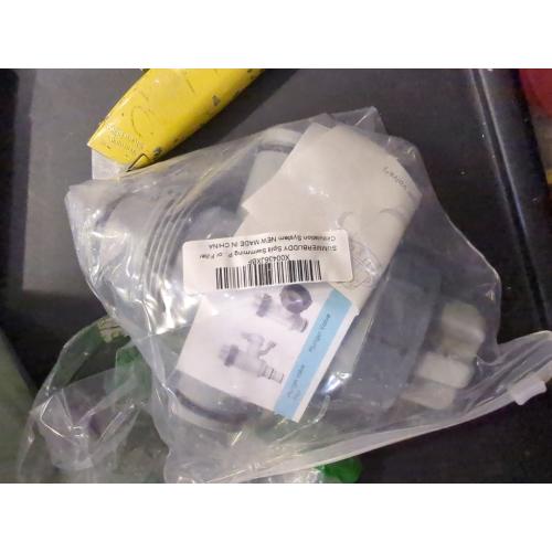 Split Swimming Pool Hose Plunger Valve, 2 in 1 Hose Plunger Valve Swimming Pool Part for Filter Circulation System