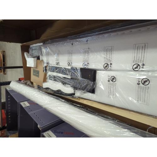 Belo Upholstered King Platform Bed White