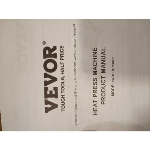 VEVOR Hat Press Machine, Mini Hat Heat Press for Caps with Integrated Control Panel, Cap Heat Press Machine with 5.9x3.15 inch Curved Heating Plate, Safety Base, and Glove, Automatic Shut-Off, Green