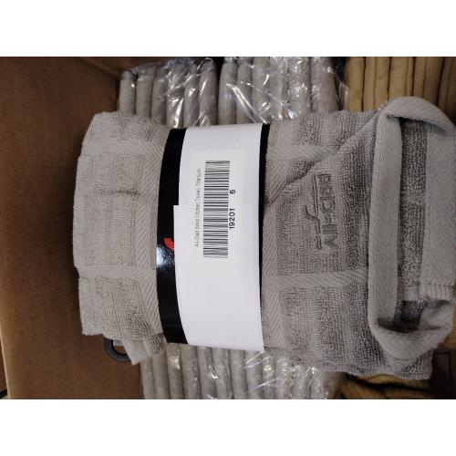 All-Clad Solid Kitchen Towel: Highly Absorbent, Super Soft Long Lasting - 100% Cotton, 17x30 Tea Towel for Cleaning & Drying Dishes, Pans, Glassware, or Countertops, (6-Pack), Titanium Gray