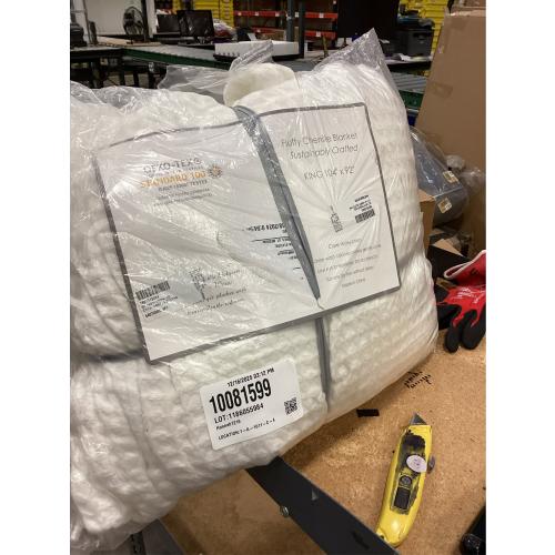 100% Cotton Waffle Weave Bed Blanket | Soft, Breathable, and Lightweight Blanket for All-Season | Perfect for Layering King, White)