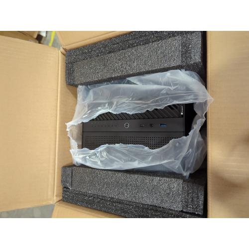 Black 9.17x10.31x11.73 JONSBO N3 Mini-ITX NAS PC Chassis, ITX Computer Case, 8HHD 1-SSDD isk Bays NAS Mini Aluminum with Steel Plate Case, Built-in 2x10cm Fan, Power Support: SFX105mm, Support 130mm CPU Cooler