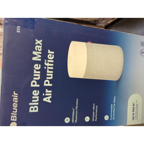 BLUEAIR Air Purifier for Small Room, Bedroom, Home, Cleans 926 sqft in one hour, HEPASilent Air Cleaner for Pets, Allergens, Virus, Dust, Mold, Smoke - Blue Pure 511i Max