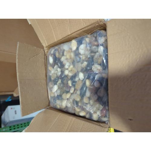 30 lbs River Rocks for Plants, 1-1/2 inch Decorative Garden Rocks Outdoor Landscaping, Large Polished Natural Stone for Walkways, Yard, Vases, Crafts