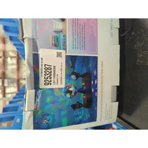 West & Arrow Rotating Disco Ball Party Projector