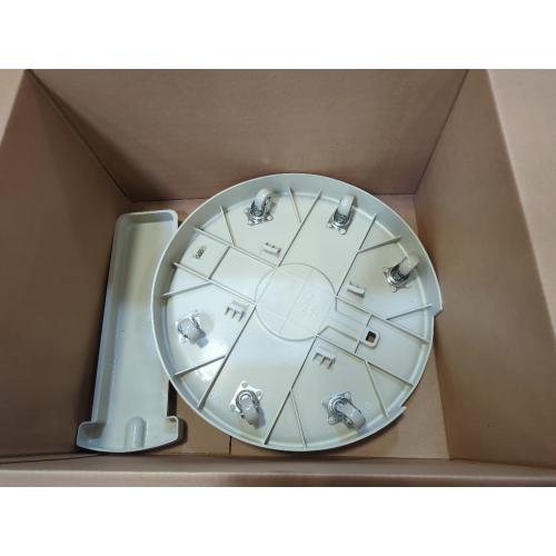 Beige Plant Caddy with Wheels Heavy Duty, Movable Round Rolling Plant Stand Plant Dolly with Invisible Wheels and Water Drawer