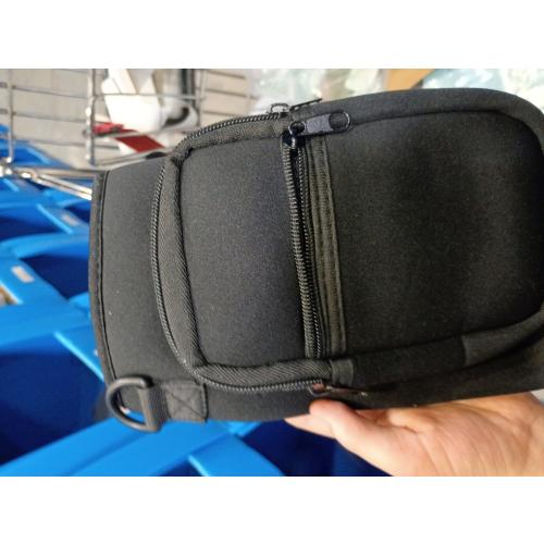 Black Water Bottle Carrier with Shoulder Strap for 32oz Water Jugs, Water Bottles Holder Bag with Phone Pouch Pockets for Camping& Travelling-The Perfect Flask Accessory