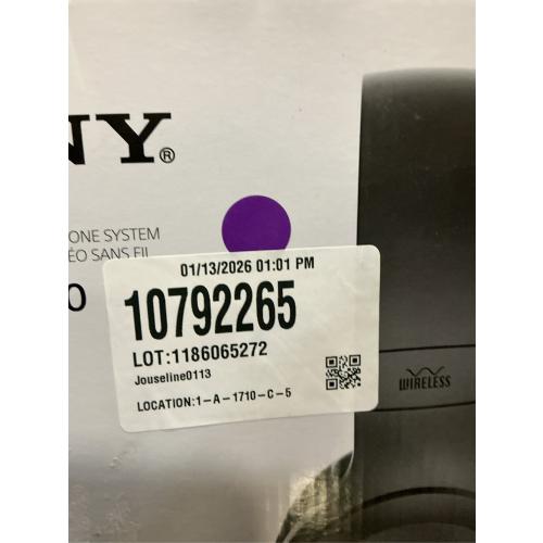 Sony Home theater Over The Ear Wireless Noise Canceling Headphones