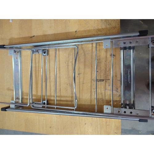 Pull Out Trash Can Under Cabinet & Under Sink, Heavy Duty Slider Organizer | Adjustable Cabinet Garbage Can Rack, Fits 30-40Qt Bins, Requires 13W x 18D Cabinet Opening, Chrome Finish, Can Not Included