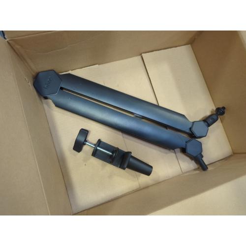 FIFINE Mic Boom Arm, Microphone Stand with Cable Management Channels, Extension Tube, Desk Clamp, Thread Adapter, Fully Adjustable Metal-Built Podcast Mic Arm for Streaming Gaming Recording-BM66T